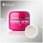 43 Balerina Pink base one żel kolorowy gel kolor SILCARE 5 g 03052020